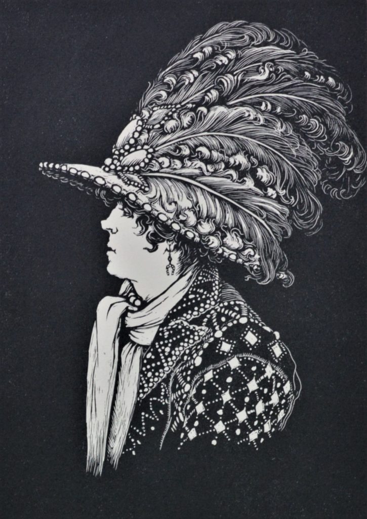 The Pearly Queen, 1930, woodcut,
unsigned.